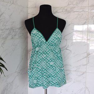 Billabong Green Summer Strapless Top with Pockets